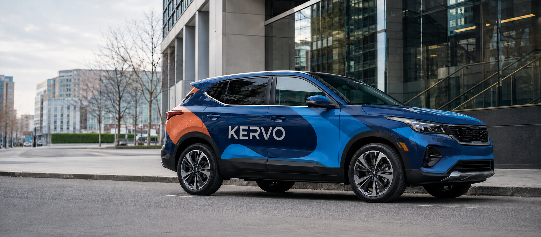 A Kervo full vehicle wrap